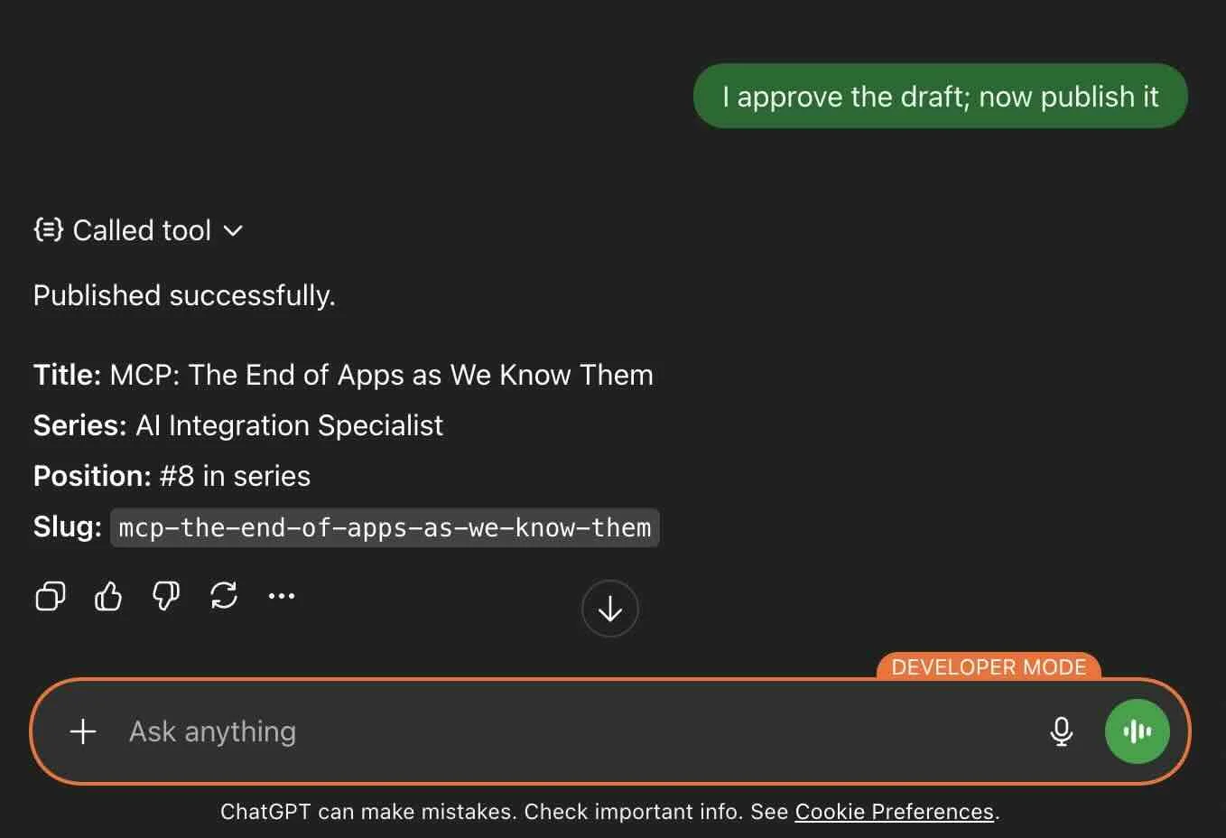 MCP: The End of Apps as We Know Them cover image